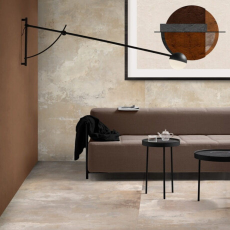 Carrelage en grès émaillé pour sol, 120 x 120 cm, beige mat, rectifié, A4H258 City Beige #2