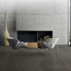 Carrelage en grès émaillé pour sol, 120 x 120 cm, gris foncé béton mat, rectifié, A4H326 Massive Dimgray #4