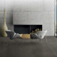Carrelage en grès émaillé pour sol, 60 x 120 cm, gris foncé béton mat, rectifié, A4H327 Massive Dimgray #1
