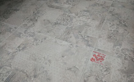 Carrelage en grès cérame pour sol 60x60 Carpet Grigio mat, rectifié A4H34 Patchwork