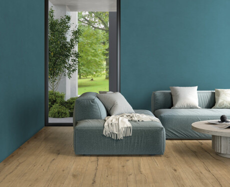 Carrelage en grès cérame grand format 120 x 280 cm, bleu mat, rectifié, A4H347 Mood Hope
