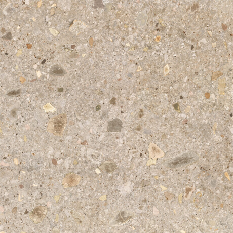 Carrelage en grès émaillé pour sol, 120 x 120 cm, beige, effet terrazzo, mat, rectifié, A4H407 Ceppo Di Gre Warm #6