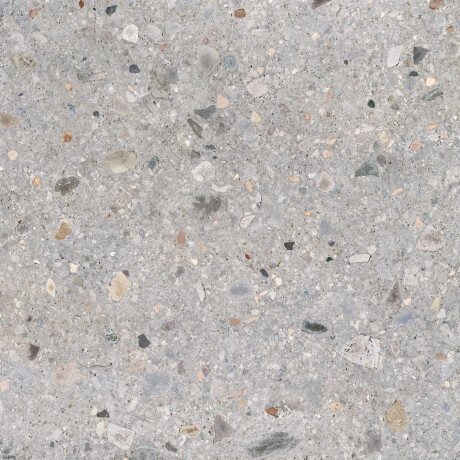 Carrelage en grès émaillé pour sol, 120 x 120 cm, gris terrazzo mat, rectifié, A4H417 Ceppo Di Gre Multi #1