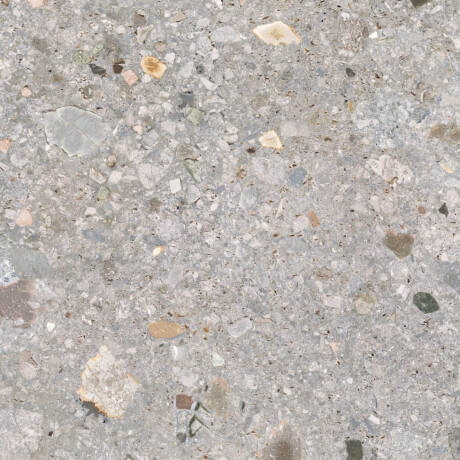 Carrelage en grès émaillé pour sol, 60 x 120 cm, gris clair mat, rectifié, A4H418, terrazzo Ceppo Di Gre Multi #6