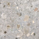 Carrelage en grès émaillé pour sol, 60 x 120 cm, gris clair mat, rectifié, A4H418, terrazzo Ceppo Di Gre Multi #7