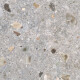 Carrelage en grès émaillé pour sol, 60 x 120 cm, gris clair mat, rectifié, A4H418, terrazzo Ceppo Di Gre Multi #3