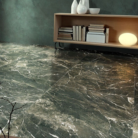 Carrelage en grès cérame grand format 120 x 270 cm, vert brillant, rectifié, A4H446 Verde Alpi #4