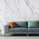 Carrelage en grès cérame grand format 120 x 270 cm, brillant, avec des veines grises, rectifié, référence A4H451 Statuario Superiore #9