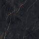 Carrelage en grès cérame Bookmatch 120 x 280, marbre noir veiné d'or, brillant A4H473 Sant Loreno #1