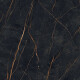 Carrelage en grès cérame Bookmatch 120 x 280, marbre noir veiné d'or, brillant A4H473 Sant Loreno #6