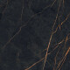Carrelage en grès cérame Bookmatch 120 x 280, marbre noir veiné d'or, brillant A4H473 Sant Loreno #7