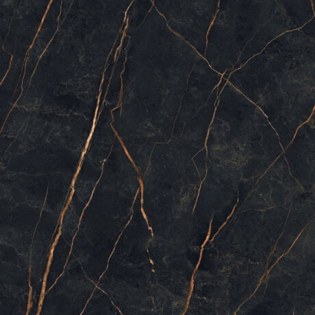 Carrelage en grès cérame grand format 120 x 280, marbre noir veiné d'or, brillant A4H474 Sant Loreno #3