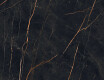 Carrelage en grès cérame pour sol 120 x 120, effet marbre avec des veines dorées, finition mate A4H476 Sant Loreno