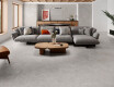 Carrelage en grès cérame pour sol 100 x 100, travertin coupé transversalement, mat, gris A4H497 Chrono Grey