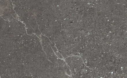 Carrelage en grès cérame veiné pour sol, 100 x 100, mat, gris foncé A4H507 Volterra Stone