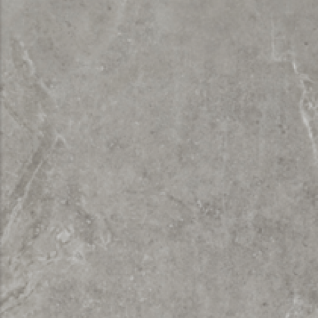 Carrelage en grès cérame pour sol, 60 x 120 cm, gris avec des veines claires, finition mate, référence A4H613, Ermetica Grigio #3