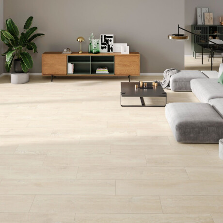 Carrelage en grès cérame imitation bois 30 x 150, couleur ambre clair mat, référence A4H638 Amberly Light #2