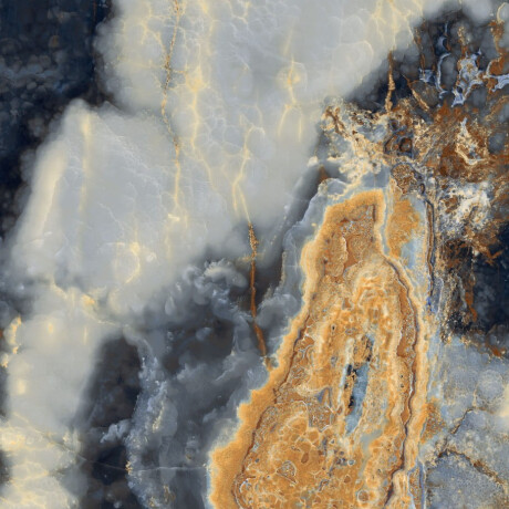 Carrelage en grès cérame grand format 120 x 280, effet marbre bleu foncé veiné, brillant, référence A4H674 Eterno Blu #1