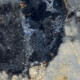 Carrelage en grès cérame grand format 120 x 280, effet marbre bleu foncé veiné, brillant, référence A4H674 Eterno Blu #2