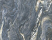 Grès cérame grand format 120 x 280, marbre bleu aux veines claires, brillant, A4H677 Esplosione