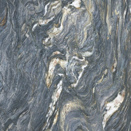 Grès cérame grand format 120 x 280, marbre bleu aux veines claires, brillant, A4H677 Esplosione #2