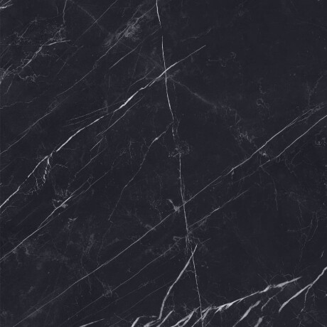 Carrelage en grès cérame grand format 120 x 280, marbre noir veiné de blanc, brillant A4H687 Markina Black #1