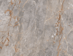 Carrelage en grès cérame grand format 120 x 280, marbre gris veiné d'or, finition mate A4H722 Sarankolin