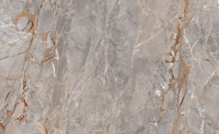 Carrelage en grès cérame grand format 120 x 280, marbre gris veiné d'or, finition mate A4H722 Sarankolin