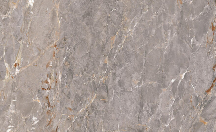 Carrelage en grès cérame pour sol 120 x 120, marbre gris aux veines dorées, finition mate A4H724 Sarankolin