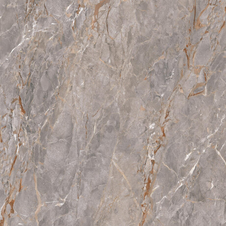 Carrelage en grès cérame pour sol 120 x 120, marbre gris aux veines dorées, finition mate A4H724 Sarankolin #4