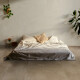 Carrelage en grès cérame grand format 120 x 280, aspect béton beige mat, référence A4H753 Louft Cream #5