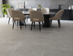 Carrelage en grès cérame grand format 120 x 280, gris béton mat, A4H763 Louft Ash