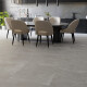 Carrelage en grès cérame grand format 120 x 280, gris béton mat, A4H763 Louft Ash #1