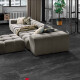 Carrelage en grès émaillé pour sol, 60 x 120 cm, noir mat, rectifié, A4H85 Iroc Black #18