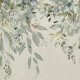 Carrelage mural en grès 60 x 120 cm, gris, motifs floraux, finition mate A4H918 Flower #1