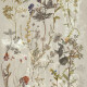 Carrelage mural en grès 60 x 120 cm, gris, motifs floraux, finition mate A4H919 Glame #1