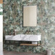 Carrelage mural en grès 60 x 120 cm, beige, motifs végétaux, finition mate A4H922 Kamu #3