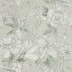 Carrelage mural en grès 60 x 120 cm, gris, motifs floraux, finition mate A4H923 Lirio #4