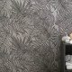 Carrelage mural en grès 60 x 120 cm, gris, motifs végétaux, finition mate A4H925 Panaria #1