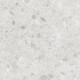 Carrelage en grès émaillé pour sol 60x120, couleur Ivory (gris clair mat), rectifié, référence A4H95, style terrazzo #4