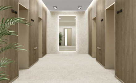 Carrelage en grès émaillé pour sol 60 x 120, couleur « Sand » mat, rectifié, référence A4H96, style « Lastrico »