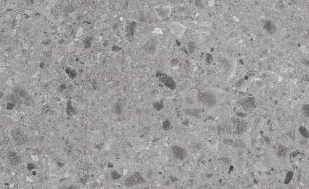 Carrelage en grès émaillé pour sol 60x120, gris mat, rectifié, A4H97, terrazzo