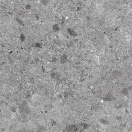 Carrelage en grès émaillé pour sol 60x120, gris mat, rectifié, A4H97, terrazzo #7