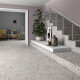 Carrelage en grès émaillé pour sol 60x120, gris mat, rectifié, A4H97, terrazzo #10