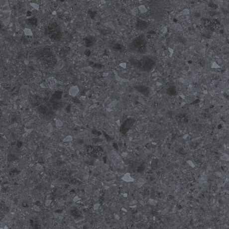 Carrelage en grès émaillé pour sol 60 x 120, anthracite mat, rectifié, A4H98, terrazzo #4