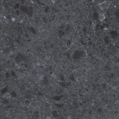 Carrelage en grès émaillé pour sol 60 x 120, anthracite mat, rectifié, A4H98, terrazzo #6