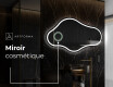 Miroir de salle de bains LED de forme irrégulière C223 #4
