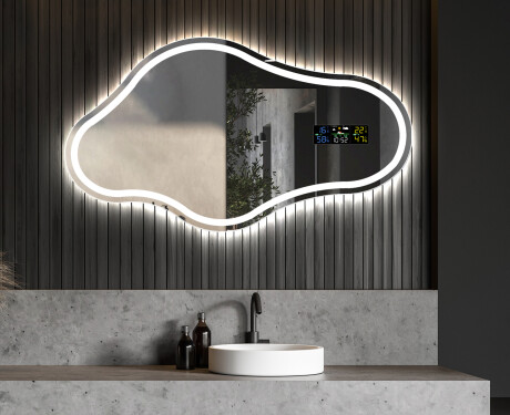 Miroir sur mesure mural LED C223 #6