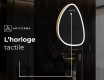 Miroir de salle de bains LED de forme irrégulière B222 #7
