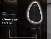 Miroir de salle de bains LED de forme irrégulière B222 #7